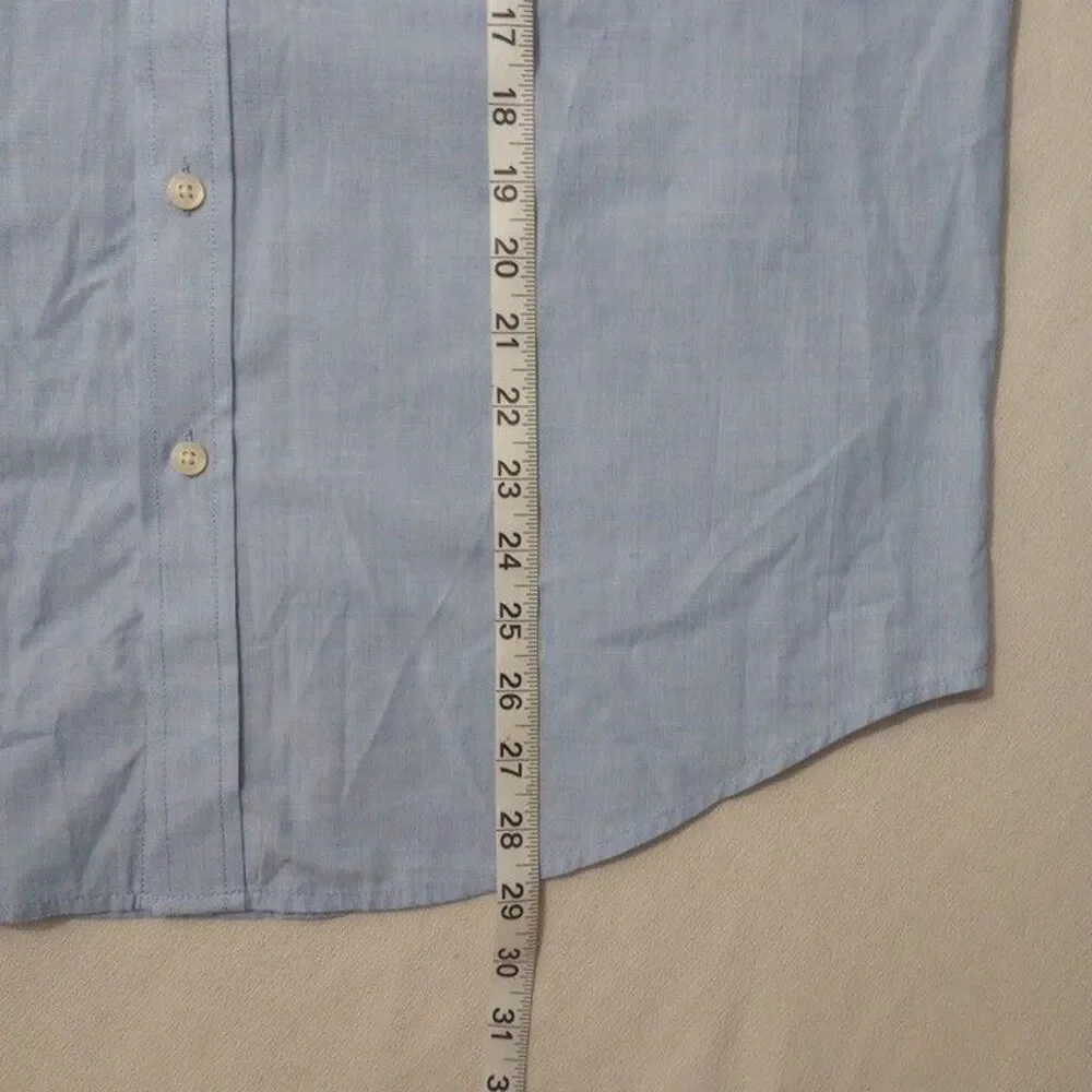 Croft & Barrow Men's Medium Shirt NEW WITH TAGS Easy Care‎ Light Blue Button Up